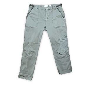 Anthropology Hei Hei The Wanderer Olive Green Utility Cargo Pants‎ Size 30